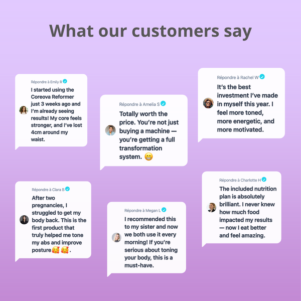 Coreova™ – Reformer Pilates Studio at Home